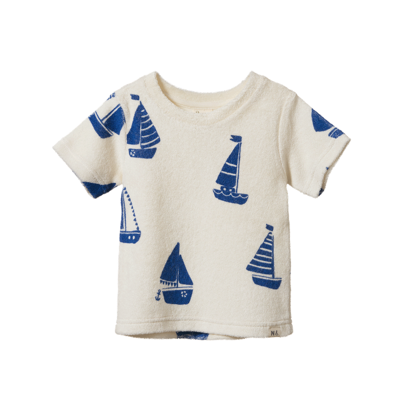 River Tee Terry Regatta Print