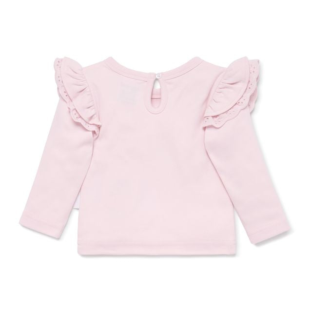 Vintage Meadow Print LS Tee