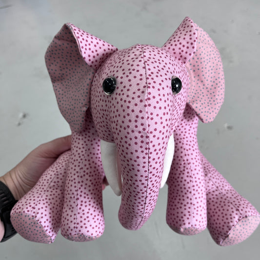 Handmade Soft Toy Elephant (E1)