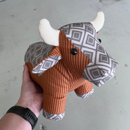 Handmade Soft Toy Bull