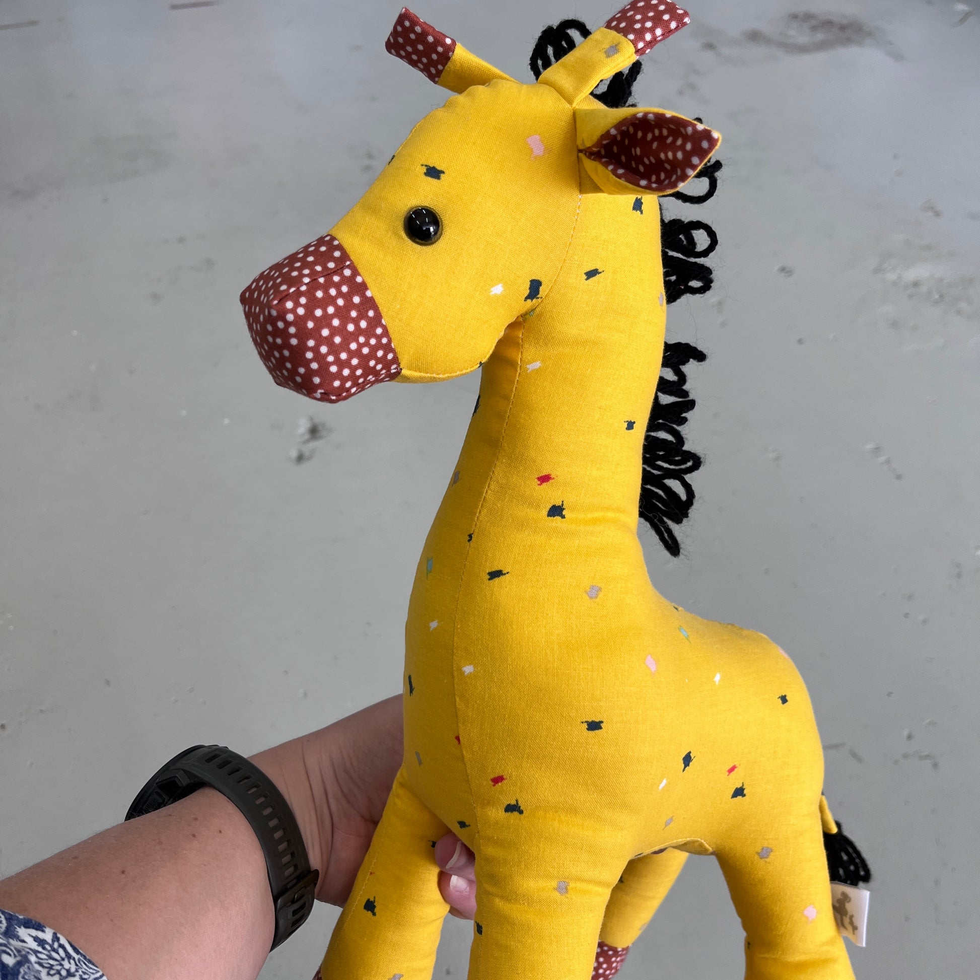 Handmade Plush Toy Giraffe