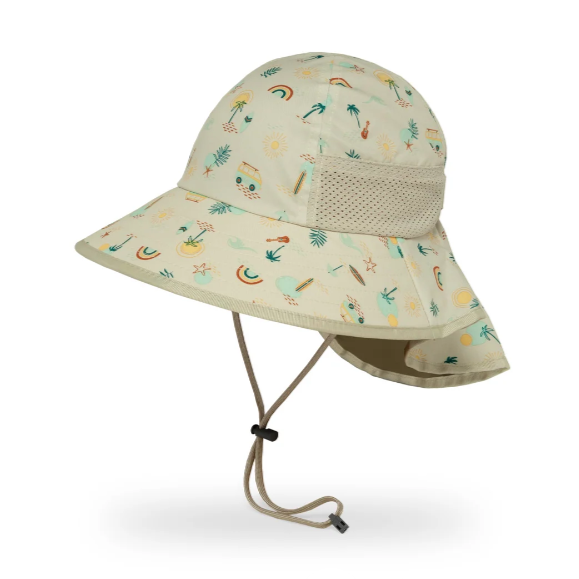 Kids Play Hat Beach Day