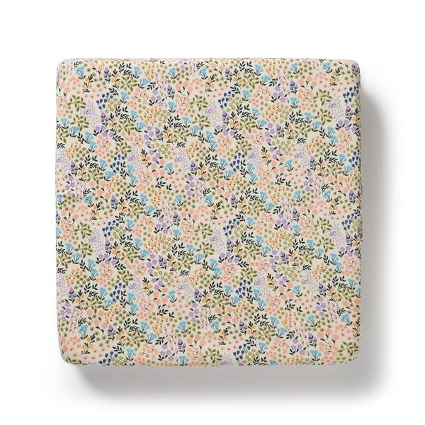 Tiny Bloom Organic Cot Sheet
