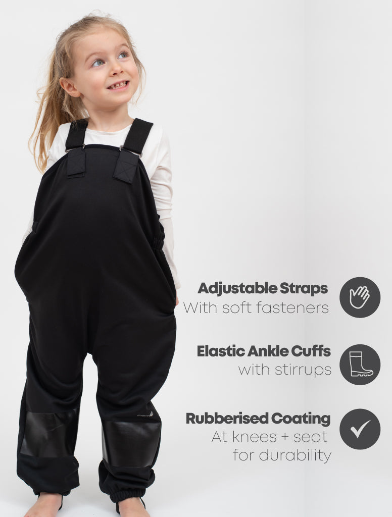 All-Weather Overalls Black