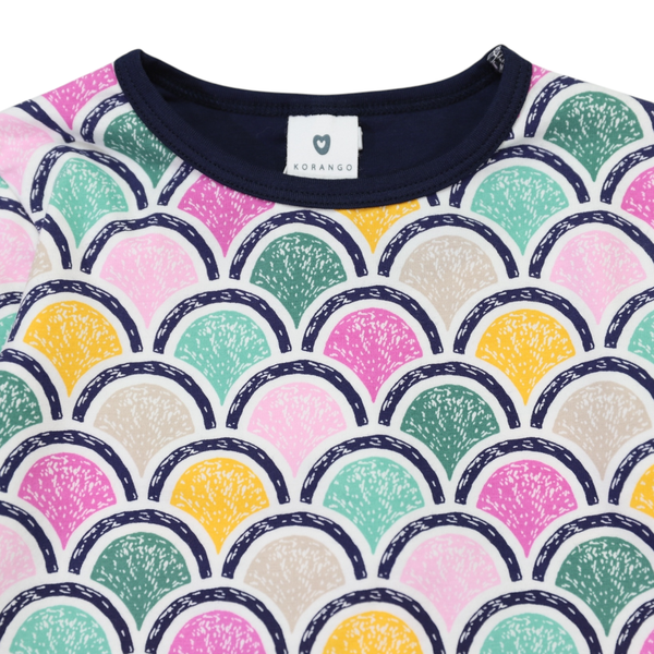 Arch Print Tee Green