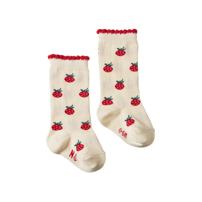 Organic Cotton Socks Raspberries
