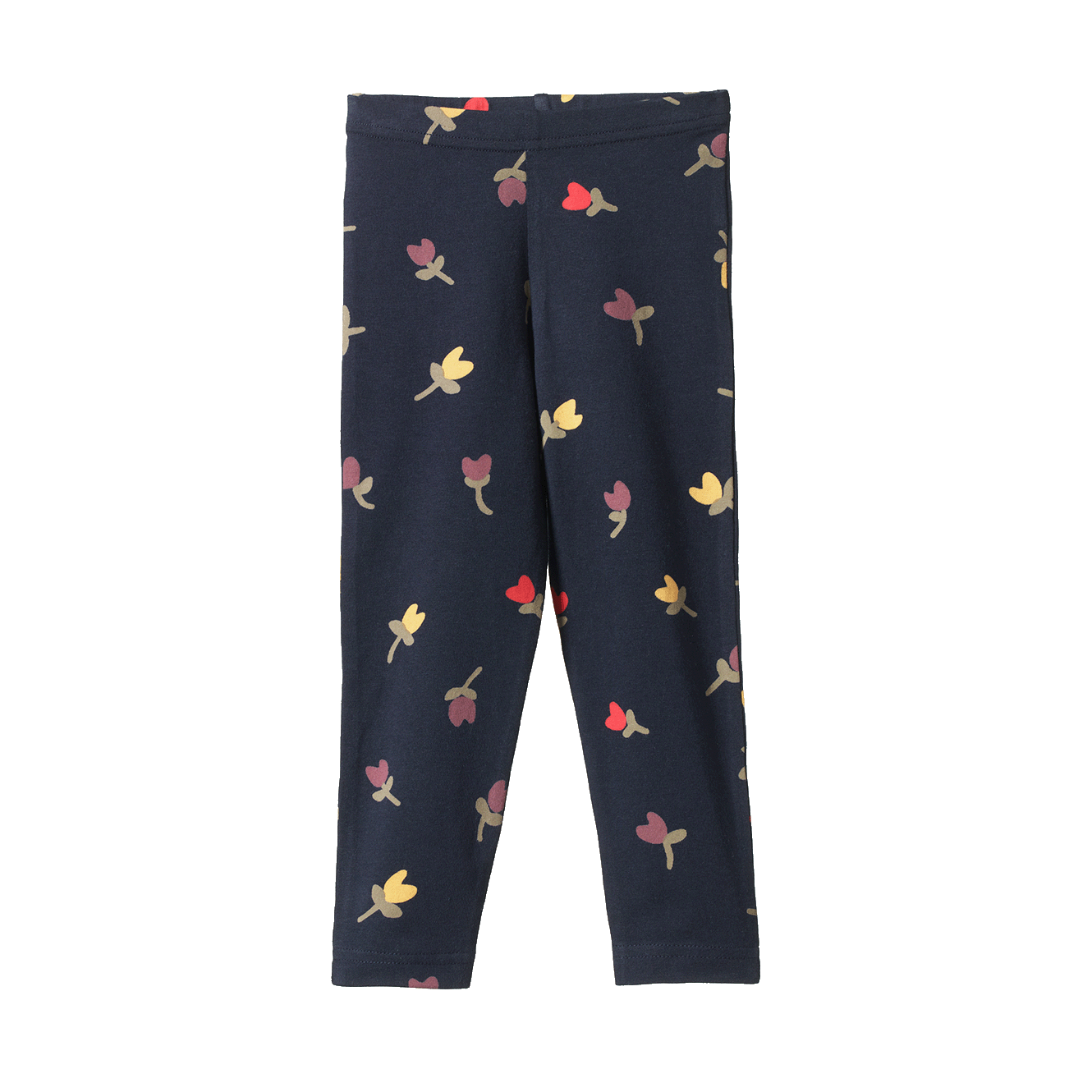 Leggings Navy Tulip Print