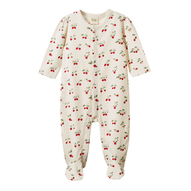 Lucy Suit Strawberry Blush Print