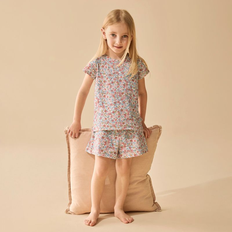 Summer Bloom Organic S/S Pyjamas