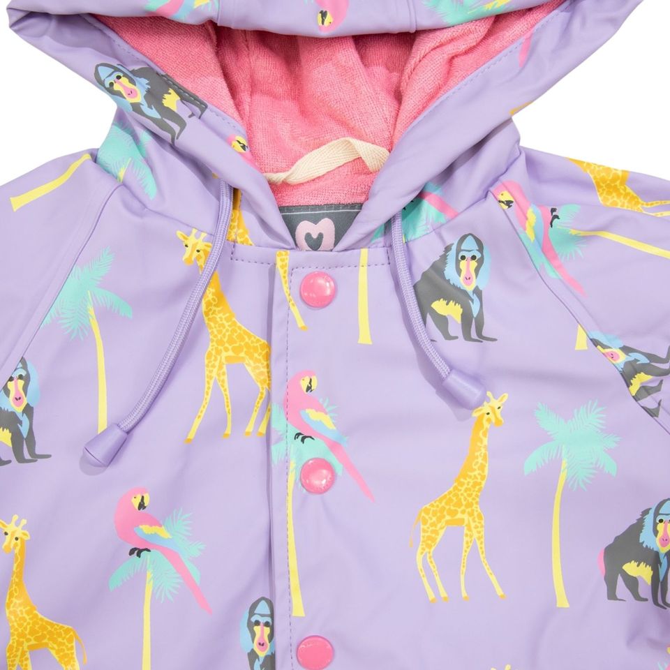 Safari Raincoat Raincoat Purple