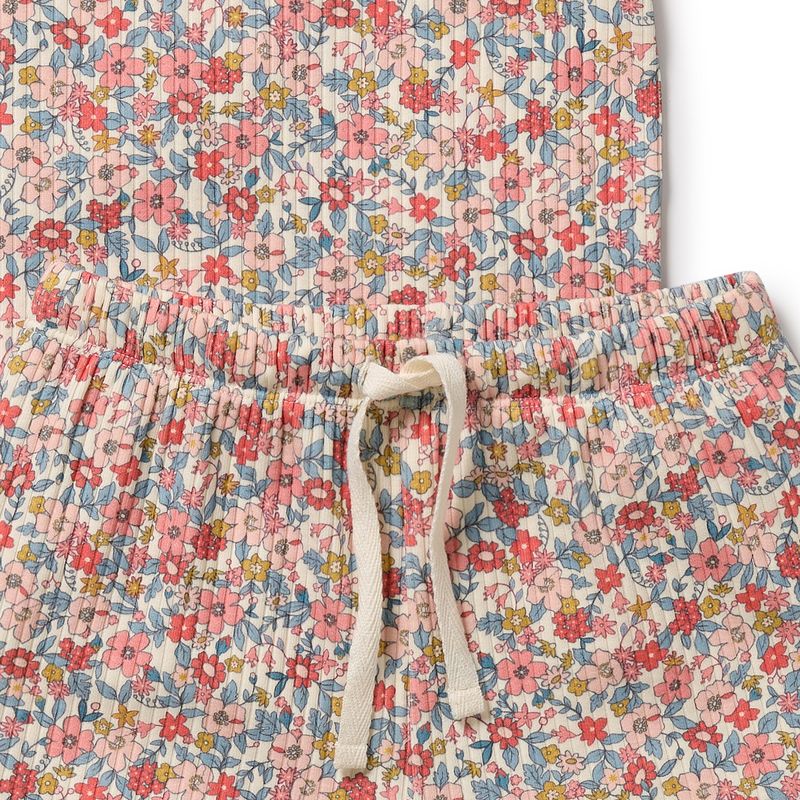 Summer Bloom Organic S/S Pyjamas