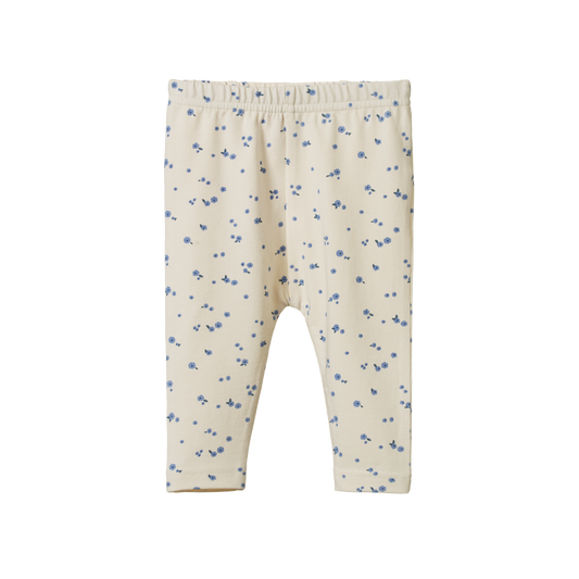 Cotton Leggings Daisy Print