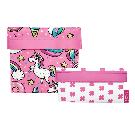 Sachi Lunch Pockets Set 2 Unicorns