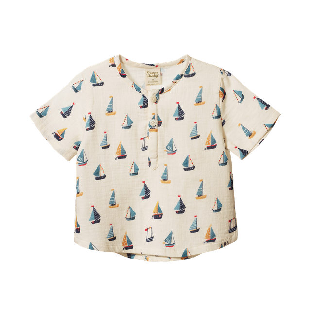 Short Sleeve Caravan Shirt Muslin