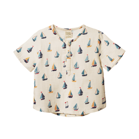 Short Sleeve Caravan Shirt Muslin