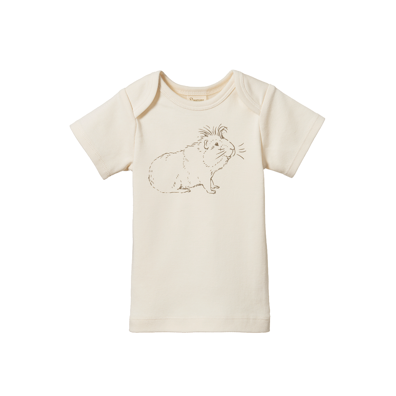 Simple Tee Guinea Pig Gala Natural