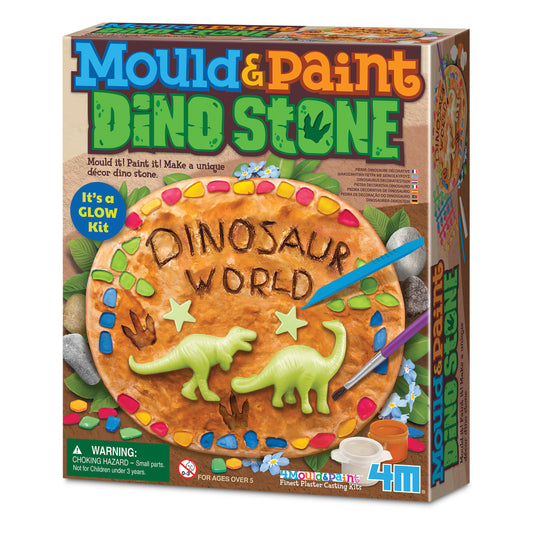 4M Kidzmaker Mould & Paint Dino Stone