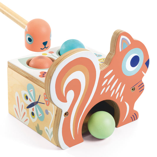 Baby Nut Wooden TapTap Game