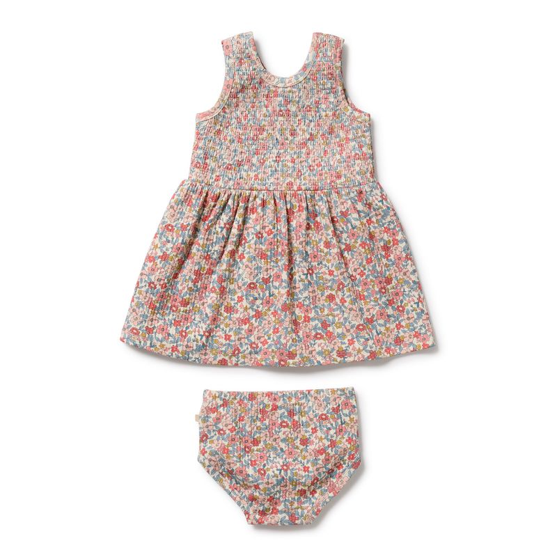 Summer Bloom Organic Dress Set