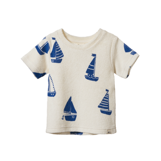 River Tee Terry Regatta Print
