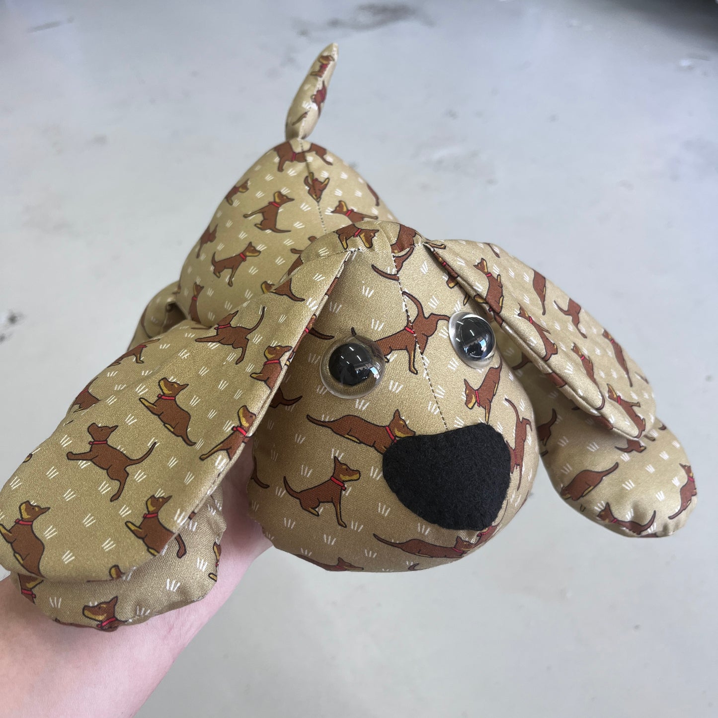 Handmade Soft Toy Puppy Dog (P1)