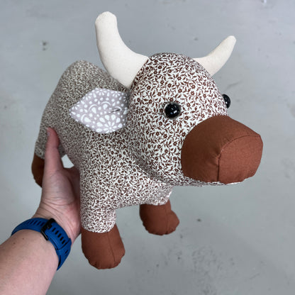 Handmade Soft Toy Bull/Cow (C2)