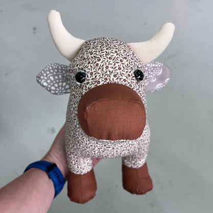 Handmade Soft Toy Bull/Cow (C2)