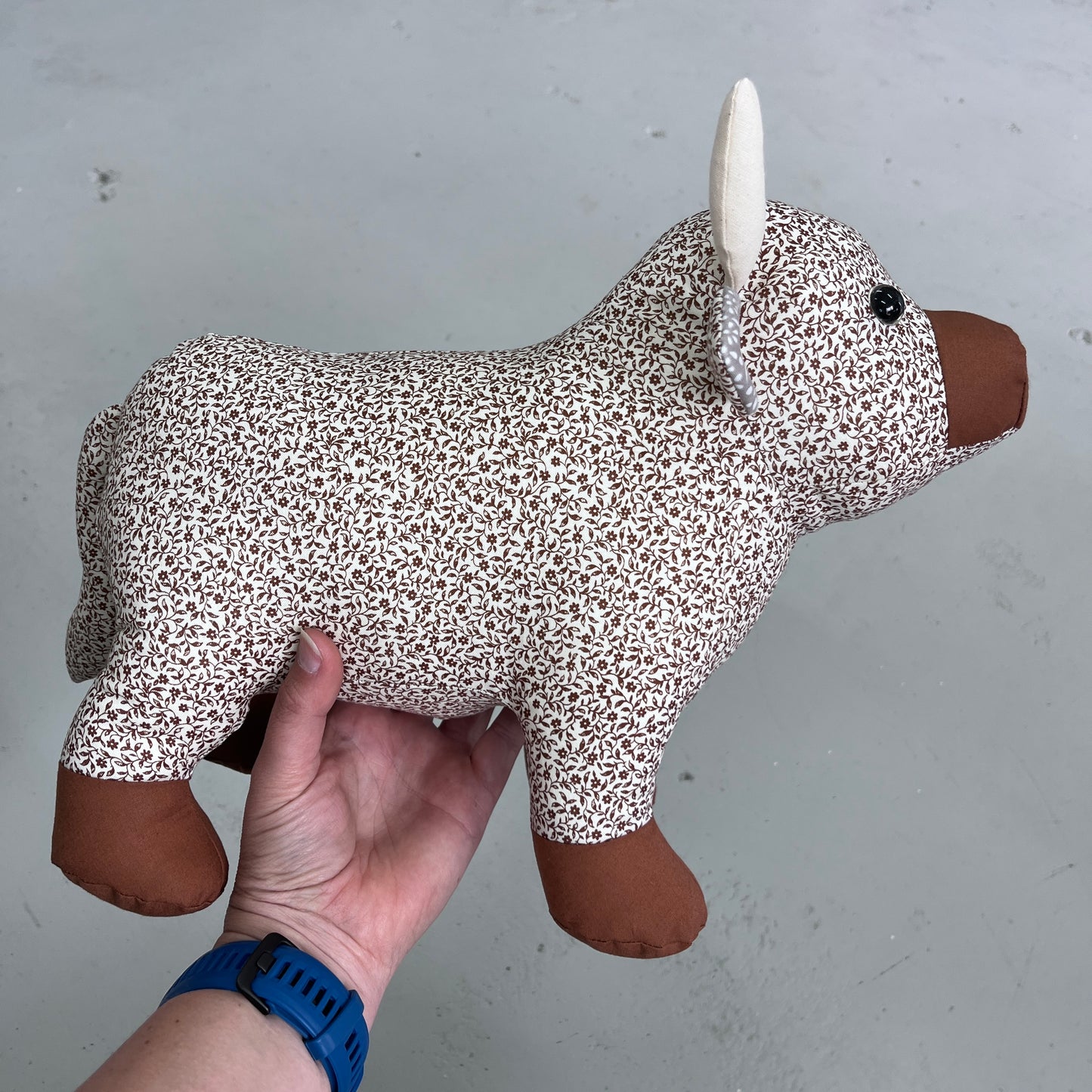 Handmade Soft Toy Bull/Cow (C2)