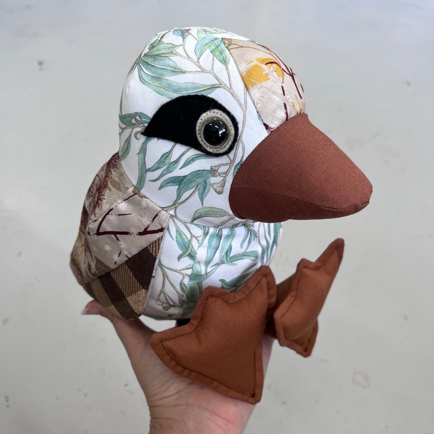 Handmade Soft Toy Kookaburra