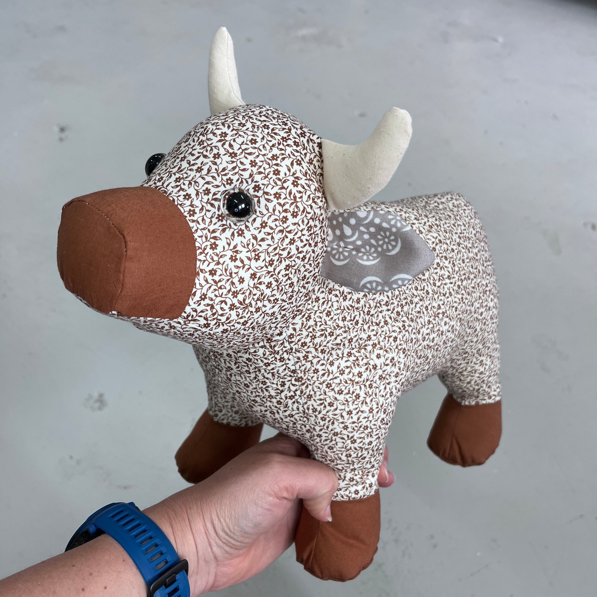 Handmade Soft Toy Bull/Cow (C2)