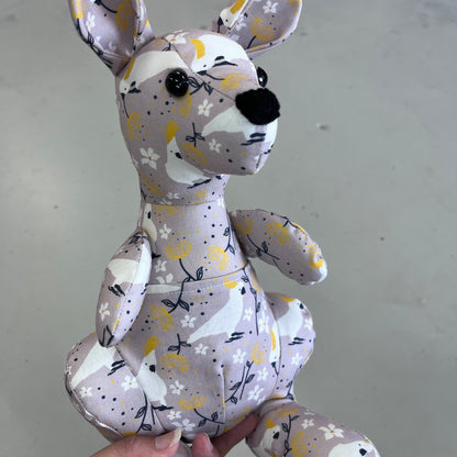 Handmade Soft Toy Kangaroo (K1)