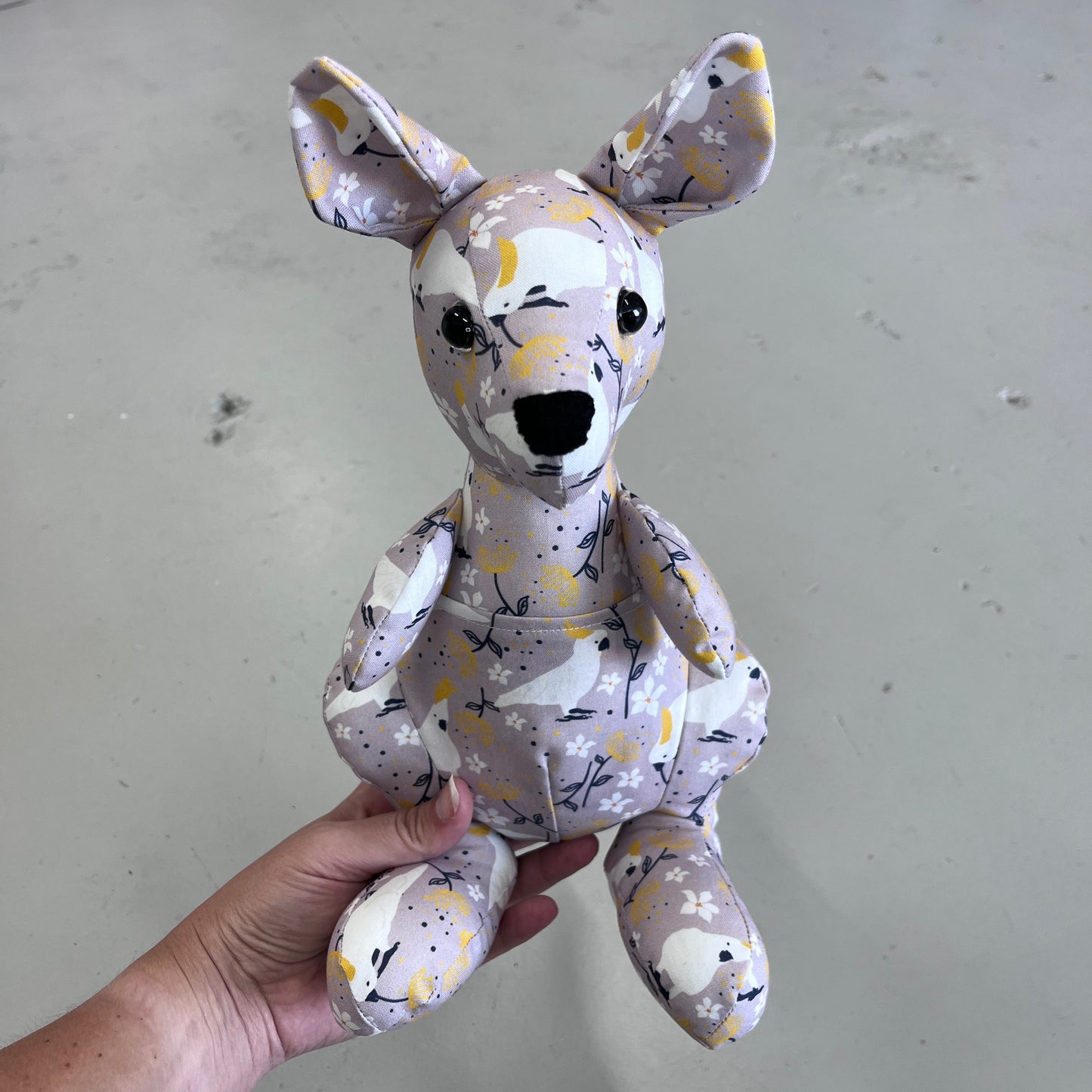 Handmade Soft Toy Kangaroo (K1)