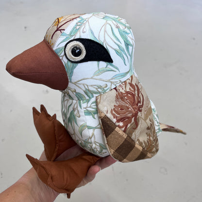 Handmade Soft Toy Kookaburra