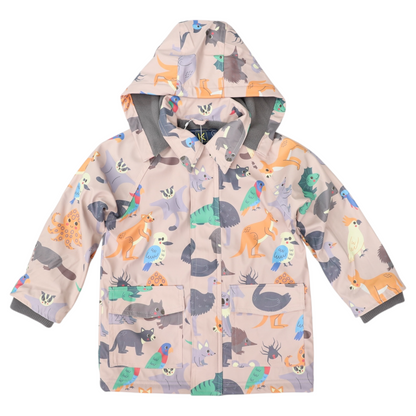 Australian Animal Raincoat Beige