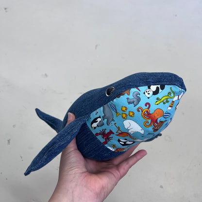 Handmade Plush Toy Whale (W1)