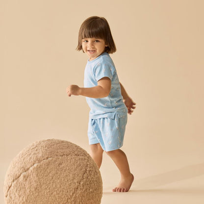 Sunny Seagulls Organic Pointelle S/S Pyjamas