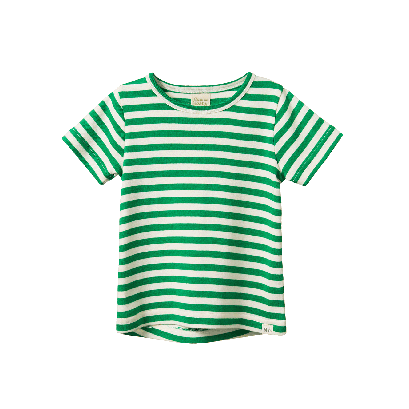 River Tee Kelly Green Sea Stripe