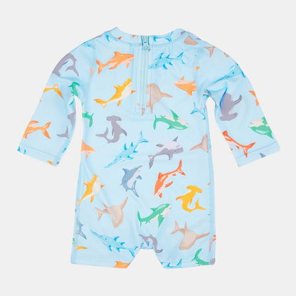 Swim Baby Onesie L/S Classic Sharky