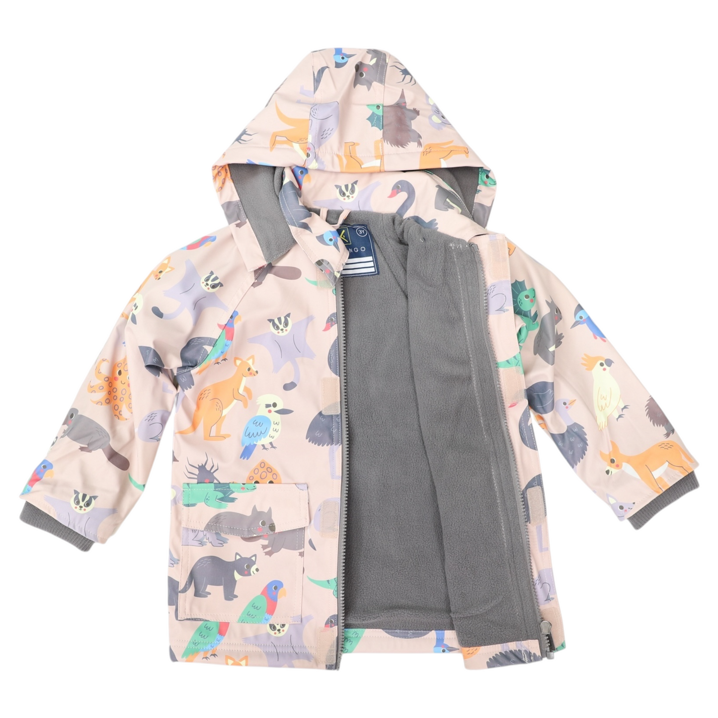 Australian Animal Raincoat Beige