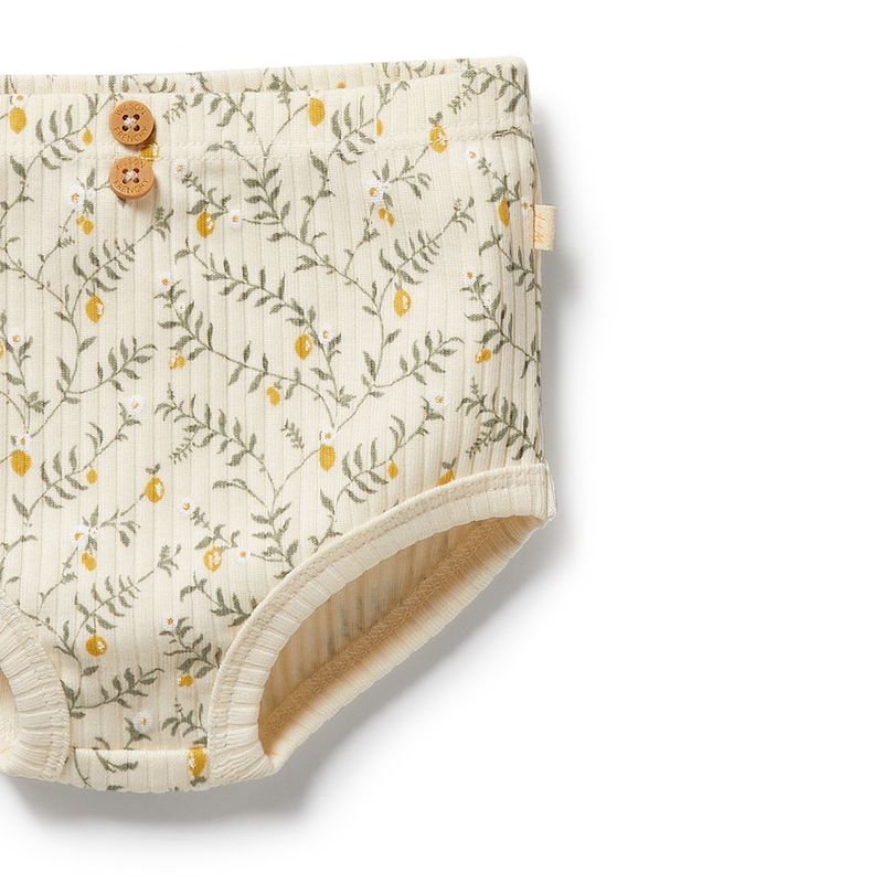 Lemon Leaf Organic Dress Set