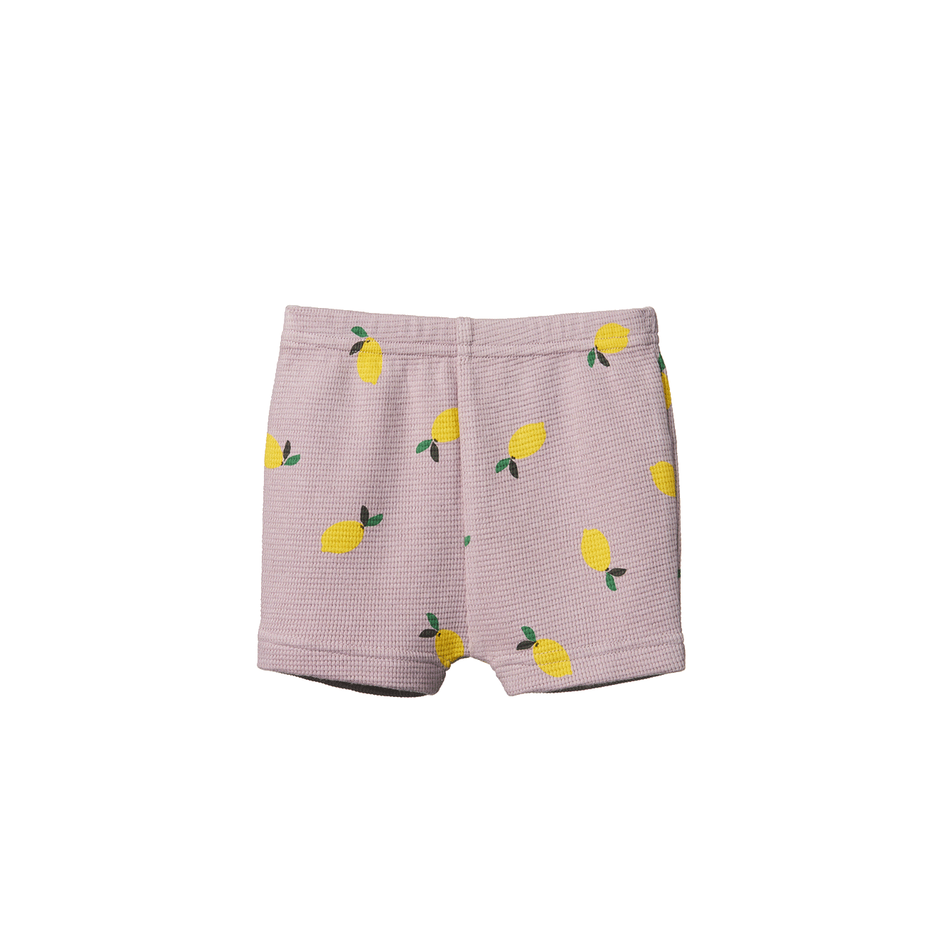 Selby Waffle Shorts Lilac Lemon