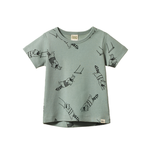 River Tee Raccoon Rhapsody