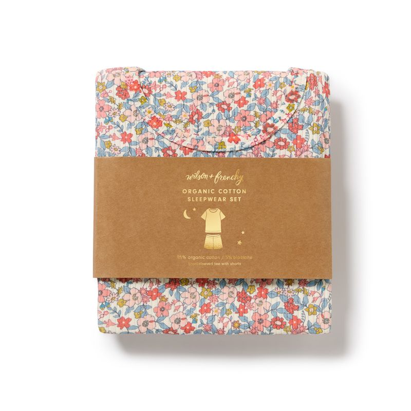 Summer Bloom Organic S/S Pyjamas