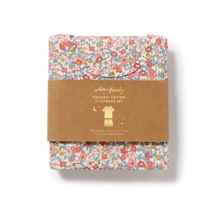Summer Bloom Organic S/S Pyjamas