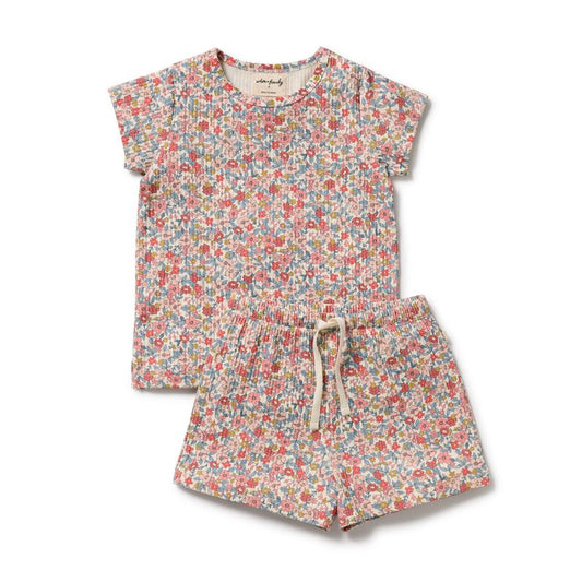 Summer Bloom Organic S/S Pyjamas