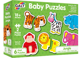 Galt Baby Puzzles Jungle 2pcs