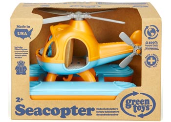Green Toys Sea Copter Orange