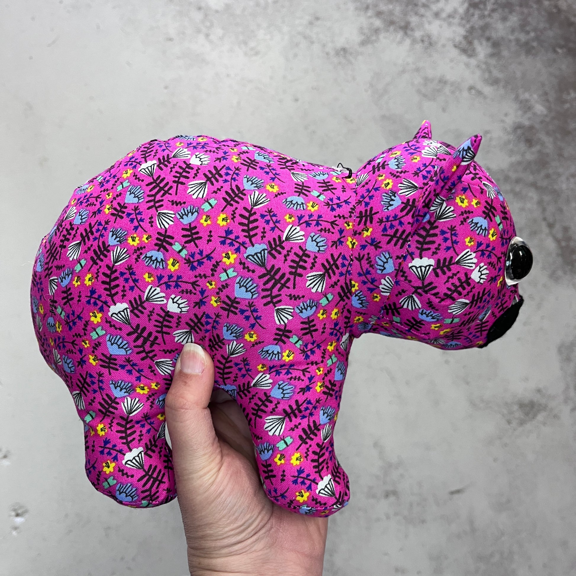 Handmade Soft Toy Baby Wombat
