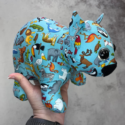 Handmade Soft Toy Baby Wombat (W2)