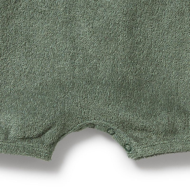 Organic Terry Growsuit Moss